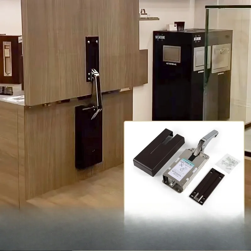 Imported heavy duty upside-up counter support damper bar entrance and exit flip table plate silent air support descender