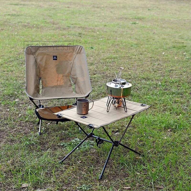 

Outdoor Camping Chair Portable Folding Leisure Table and Moon Chair Camping Fishing