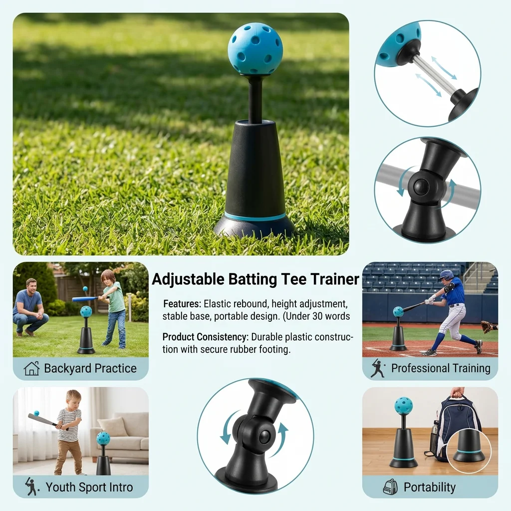 Youth Baseball Batting Tee Por - Sports Equipment You Hit 评论和价格