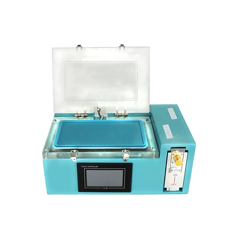 

Smart UV Curing Vacuum Laminating Machine 8 Inch Cellphone LCD Screen Protector Hydrogel Film Bubbles Removal Tools