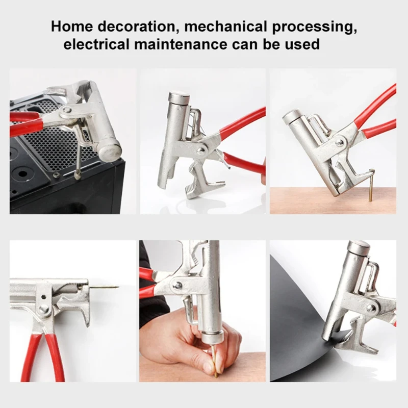 Multifunctional Hammer Pipe Wrench Pliers Screwdriver Nail Gun Steel Nail Stapler Universal Woodworking Hammer Carpentry Fitter