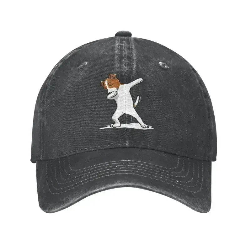 Fashion Cotton Jack Russell Terrier Baseball Cap Women Men Personalized Adjustable Adult Puppy Dog Pet Dad Hat Spring