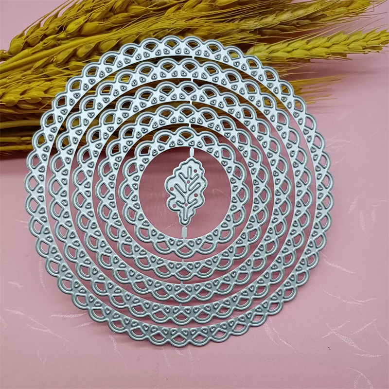 Lace border series metal cutting mold DIY scrapbook photo album decoration embossed paper card process