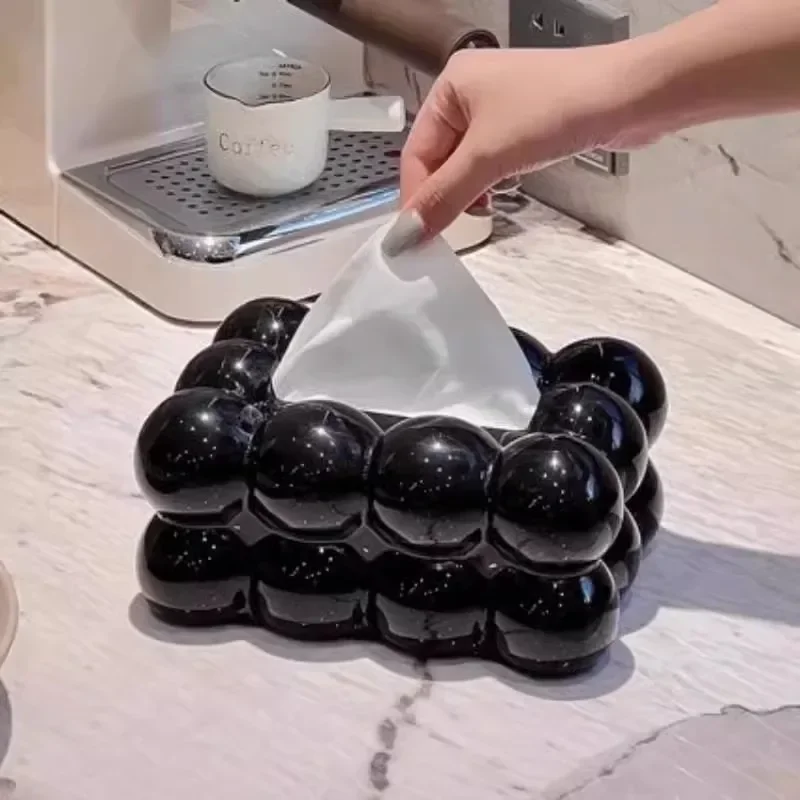 

Tissue Boxes Cloud Design Storage Napkin Holder Paper Case Organizer Ornament Craft Desktop Tissue Holder Kitchen Tissue Box