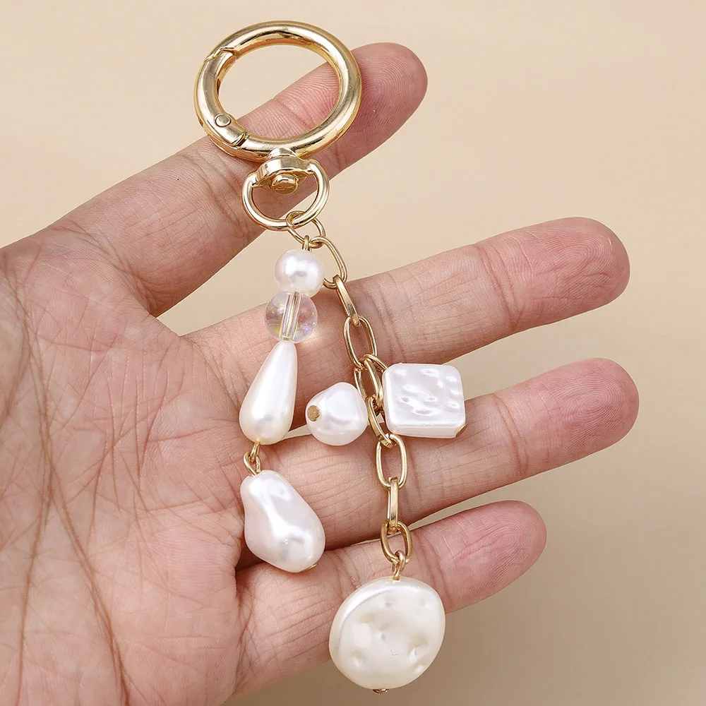 Aihua Bohemia Sommer Strand Niedlicher Seestern Muschel Schlüsselanhänger Schlüsselringe für Männer Frauen Handtaschenanhänger DIY Y2K Schmuck Geschenke – Detail 13