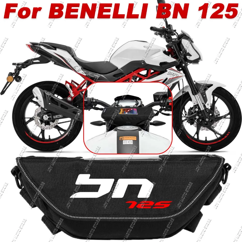 For Benelli BN125 Motorcycle Accessories Tools Bag Waterproof and Dustproof Convenient Travel Handlebar Bag