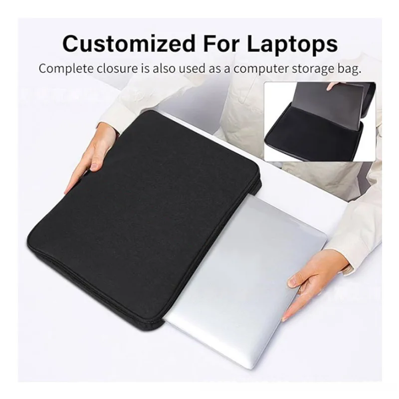 Laptop Sunshade Privacy Cover, Dustproof Shockproof, Portable Foldable Integrated Protective Sleeve for Outdoor Use