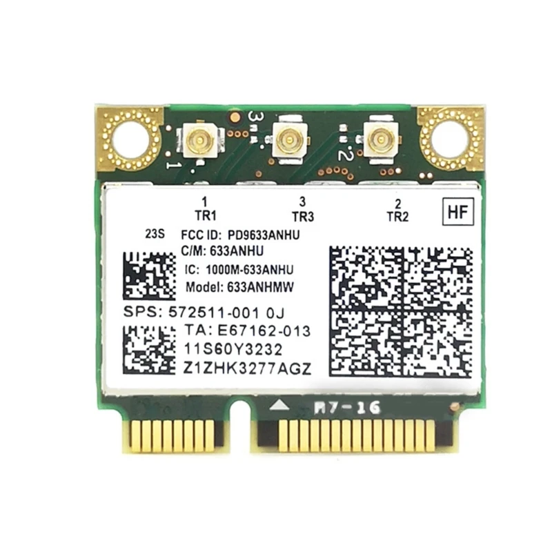 5G 6300AGN 802.11AN 900Mbps Wifi Adapter Mini PCI-E Wireless  Card for . Y460 Y560 Y470 Y570 X201 X220 X230