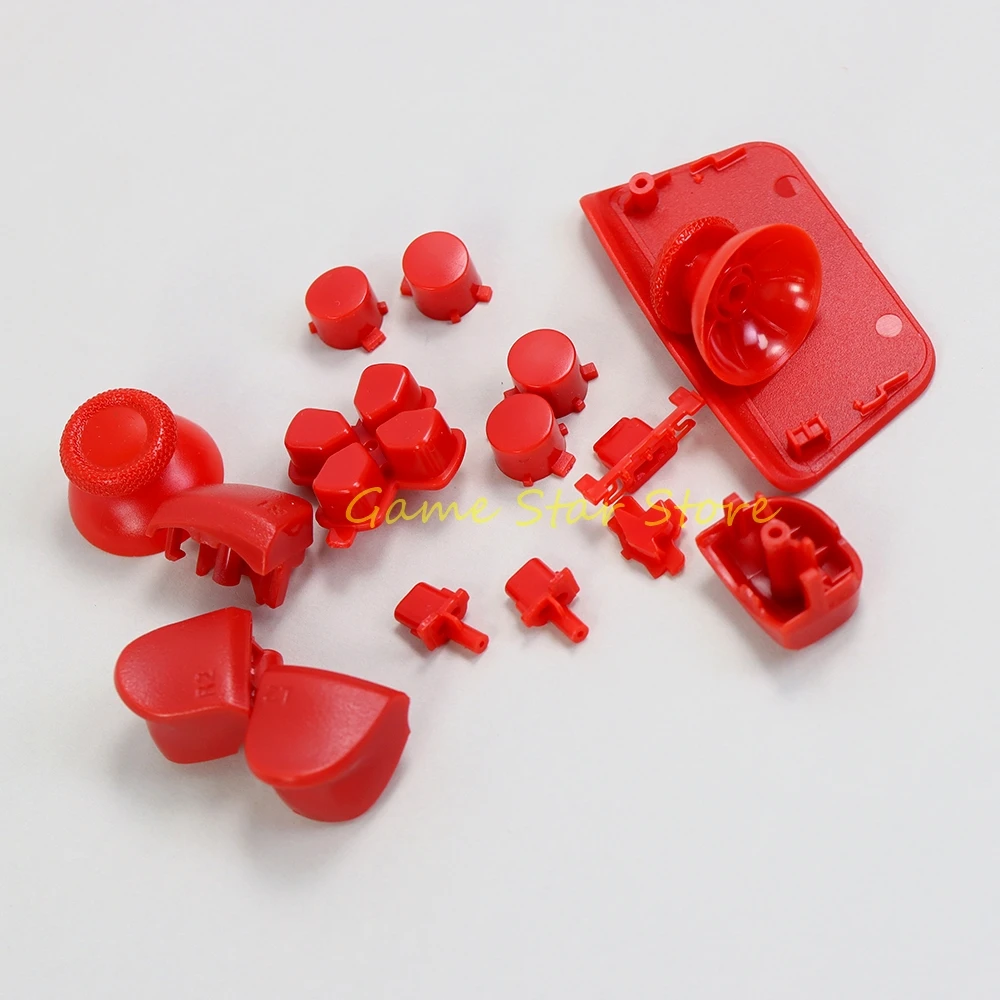 1 set completo di pulsanti in plastica per PlayStation5 PS5 V2.0 Controller Joystick Cap L1 R1 L2 R2 ABXY D-pad Kit chiave