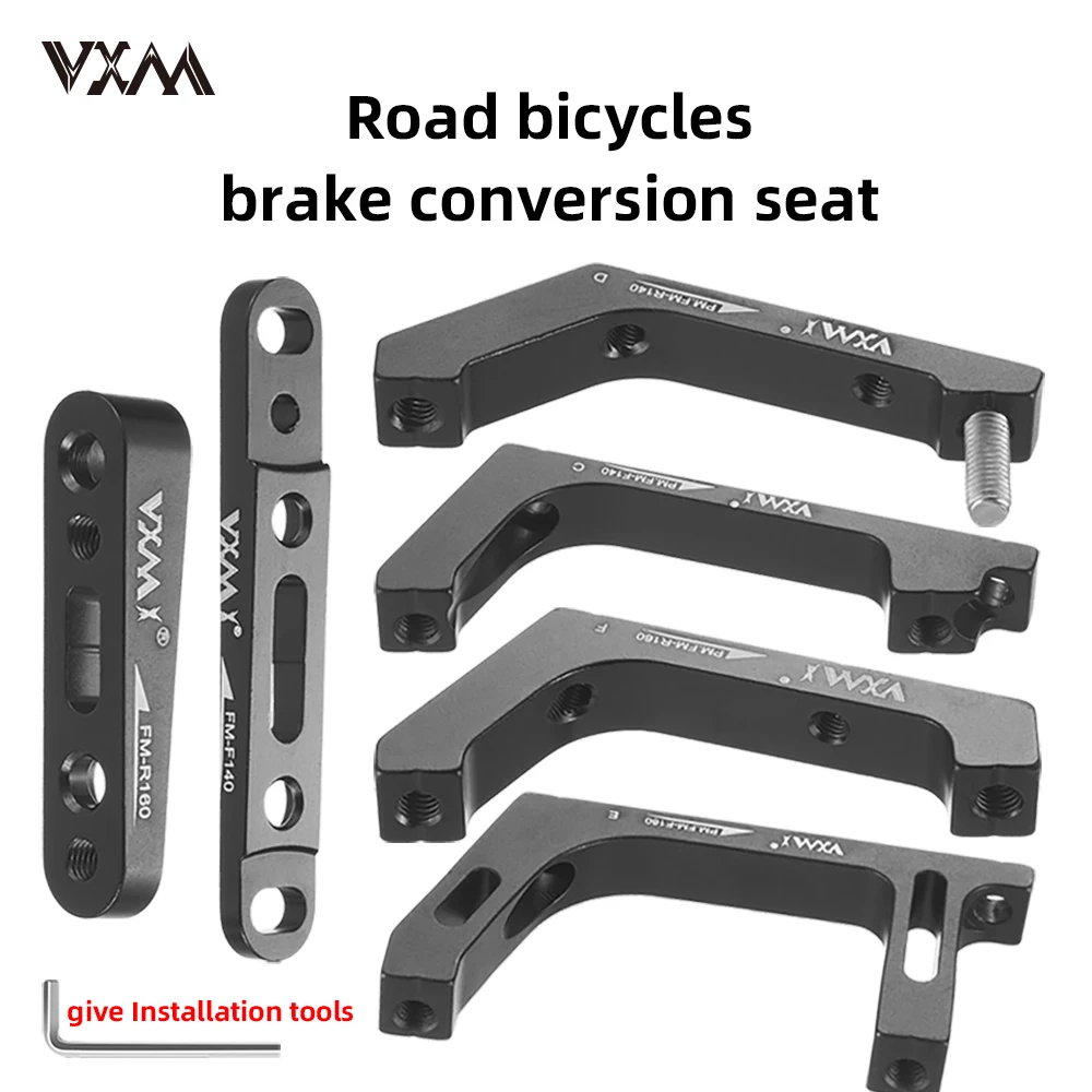 VXM Disc Road Brake Mount Adapter Ultralight Bracket IS PM A B to FM A B Road Bicycle Disc Brake Adaptor for 140mm 160mm Rotor