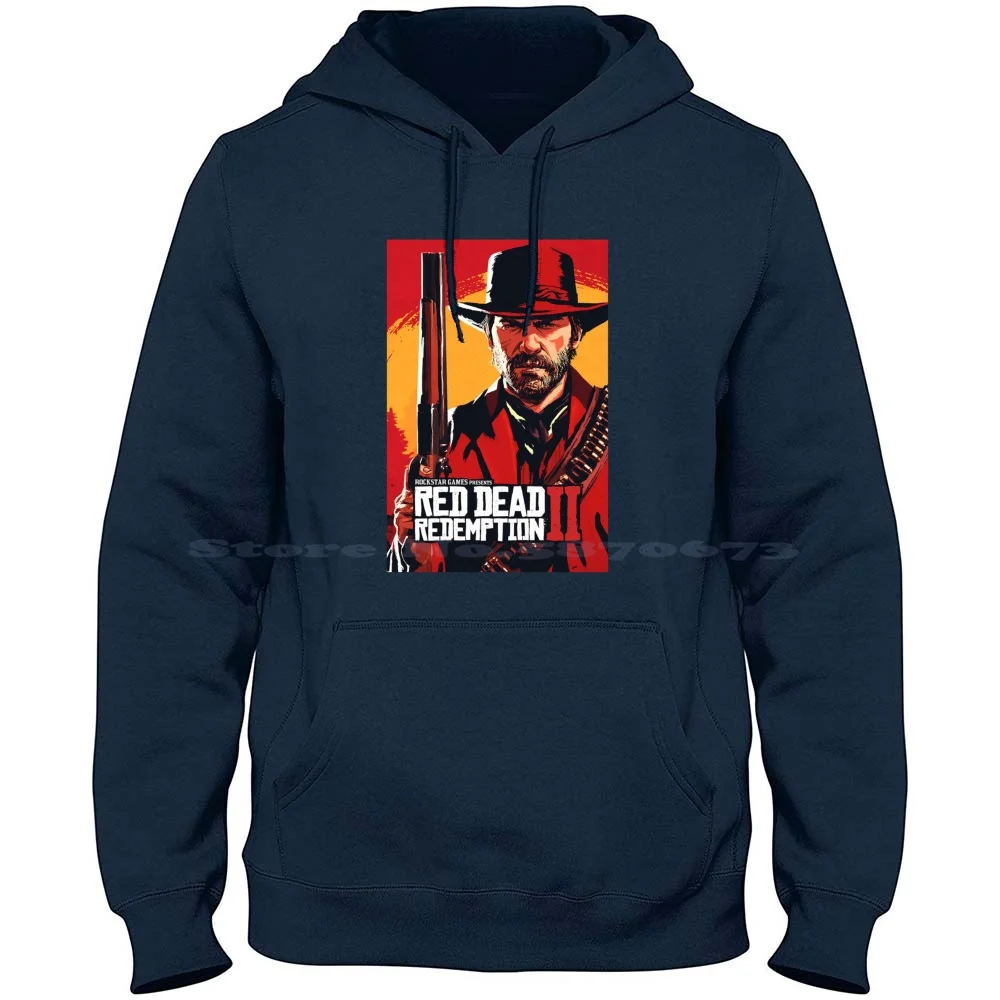 Arthur Morgan The Dangerous Outlaw 100% Cotton Hoodie T Shirt Arthur Morgan Rdr2 Redemption 2 Colin Morgan Bradley James Cowboy