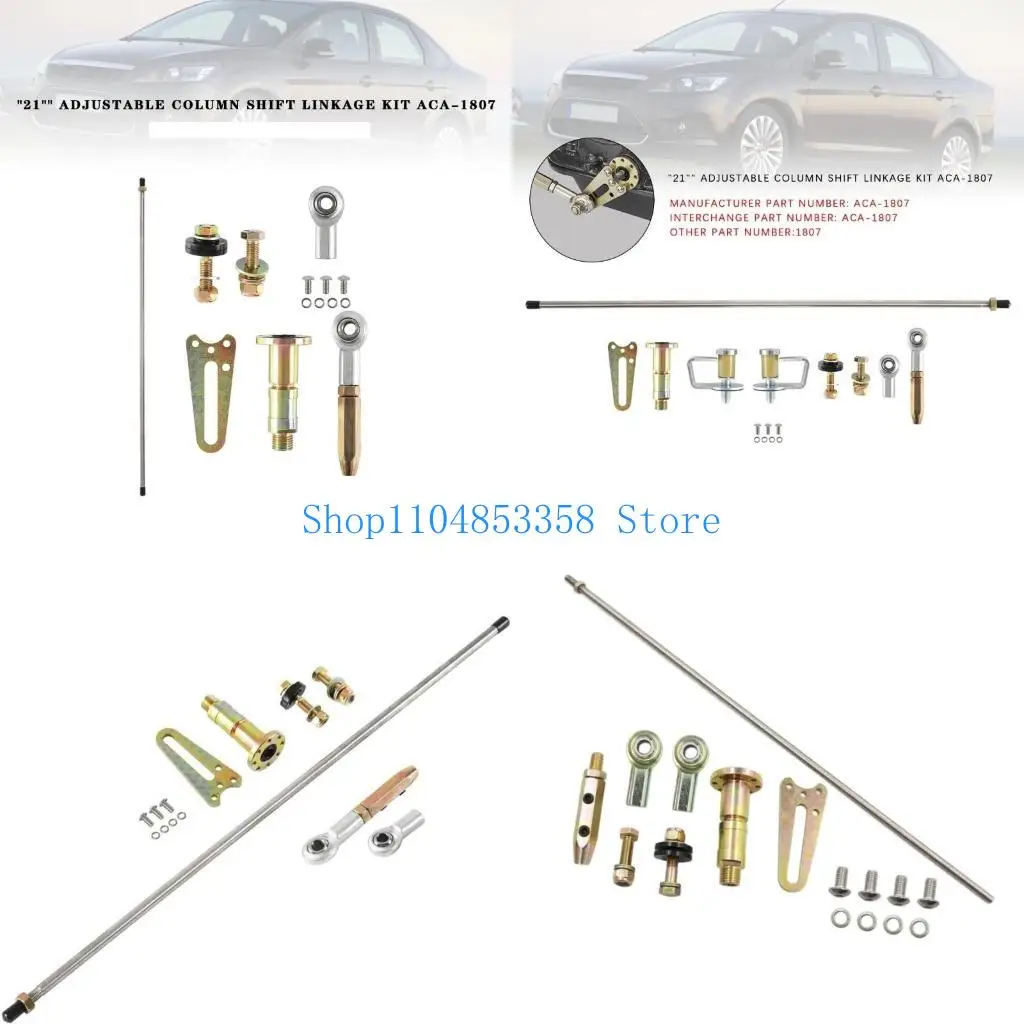 

652F Adjustable Column Shifting Linkage set Precisions Shifting Replaces -1807 Automotive Transmission Part Suitable for Car