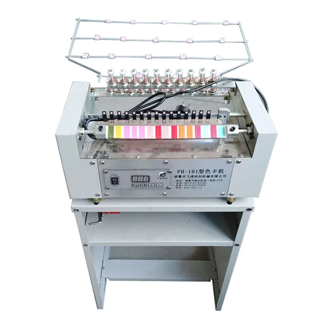 

Yarn color card winding machine