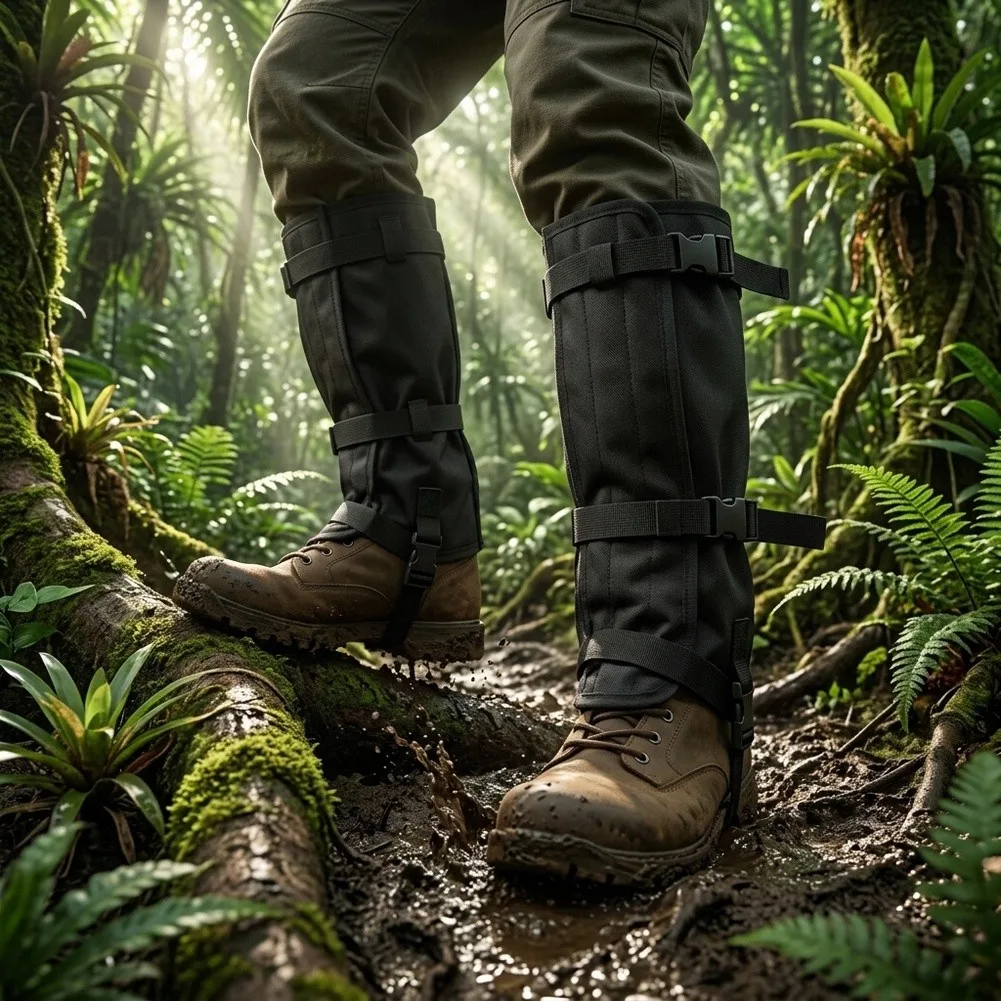Hiking Gaiters Leg Guards Snake Bite Prevention Protective Leg Covers For Outdoor Hiking Hunting Farm Working & Mountaineering - view 2