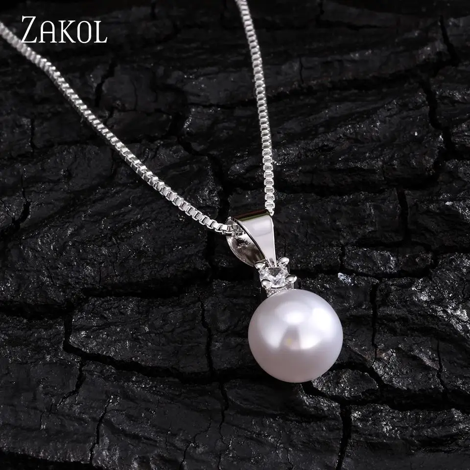 ZAKOL Clearance Processing For Simple Fashion Women's Pendant Necklace Creative Personalized Charm Necklace Jewelry Accessories
