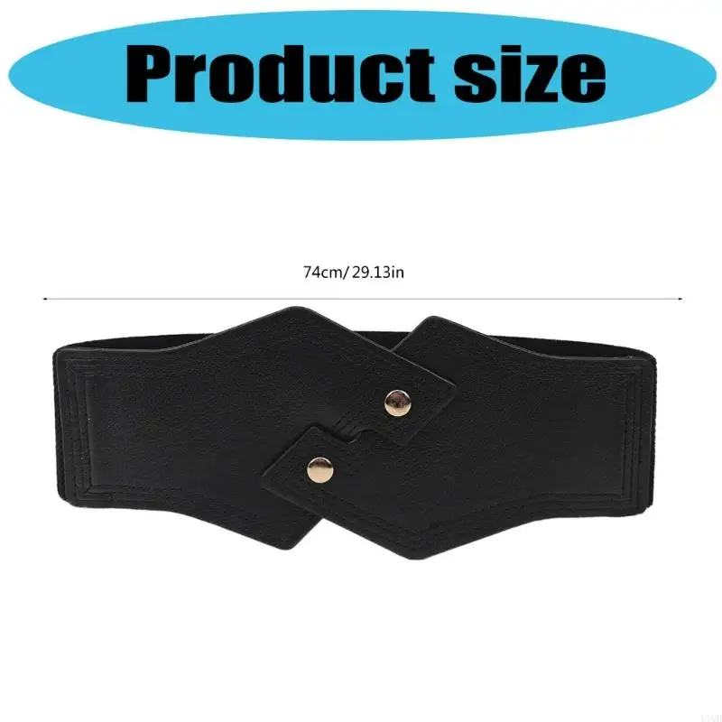 أسود قابلين للامتداد الحزام الجلدي الحزام للنساء الخصر حزام مكتب الحفلات