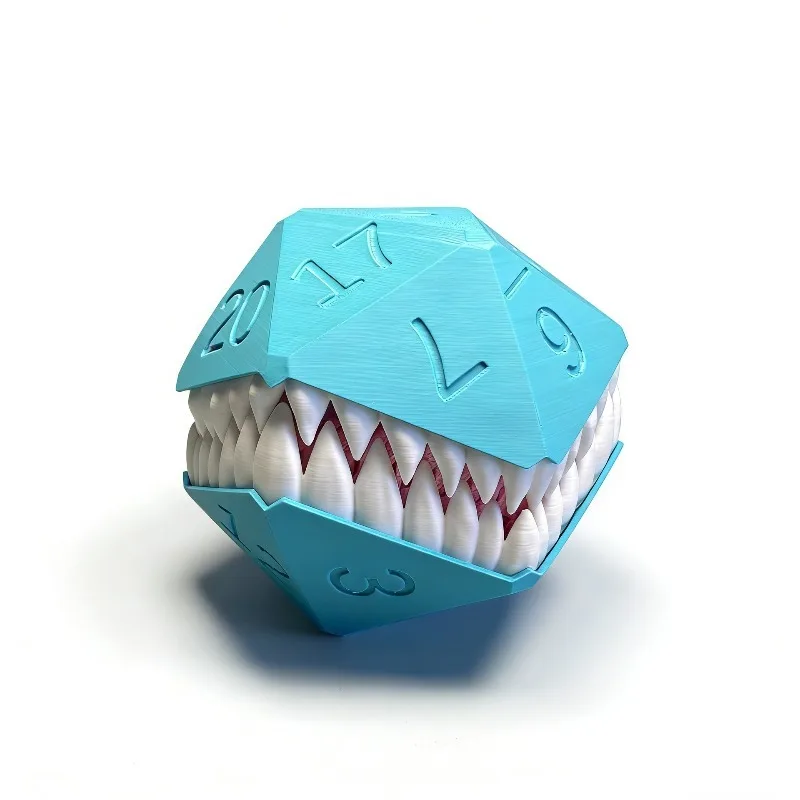 Nouvel Arrivage : Tour à Dés Simulée Imprimée en 3D – Jouet Créatif, Décoration d'Intérieur, Ornement de Bureau, Accessoire de Jeu de Société de Collection