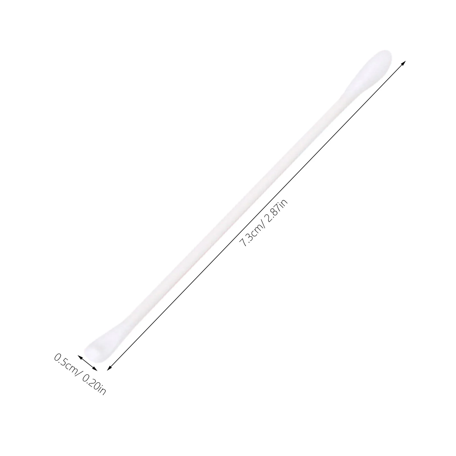 400pcs 2 Boxes Baby Cotton Swabs Shape For Ear Cleaning Double Tipped Disposable Skin Friendly Cotton Swab