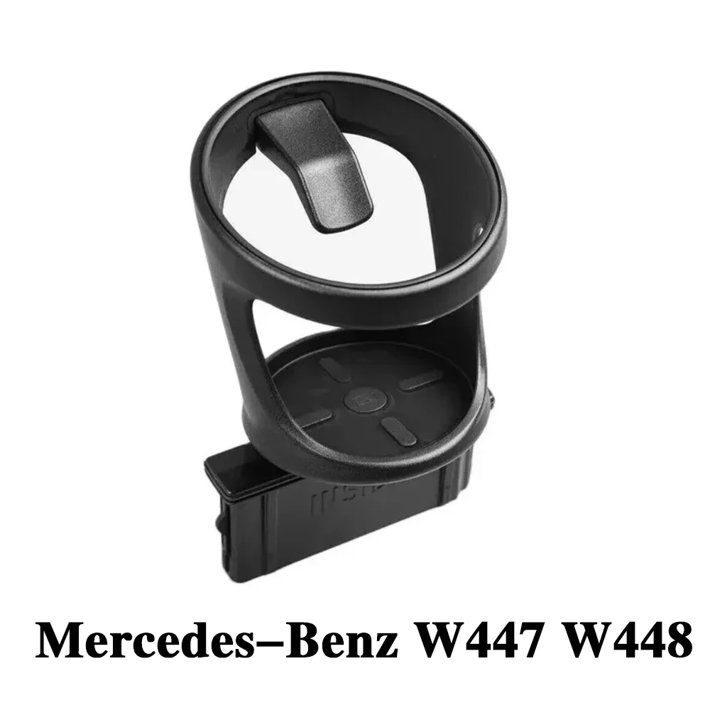 Tylny uchwyt na butelkę z napojem w trzecim rzędzie siedzeń do Mercedes-Benz Vito W447 V260 W448 2016 2017 2018 2019-20