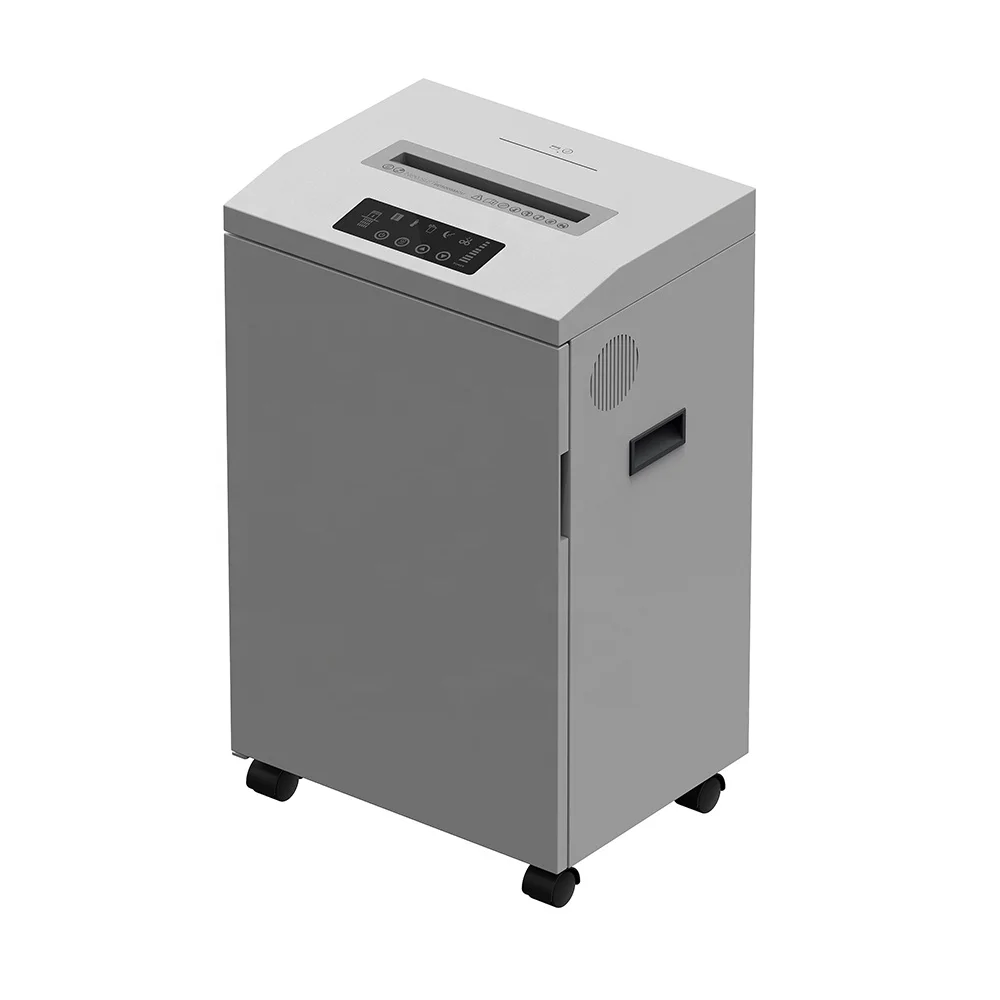 

Commercial Heavy Du ty Micro Cut 5 Sheets Paper Credit Card CD Shredder BD5005MCU with Wheels for Office Home Use