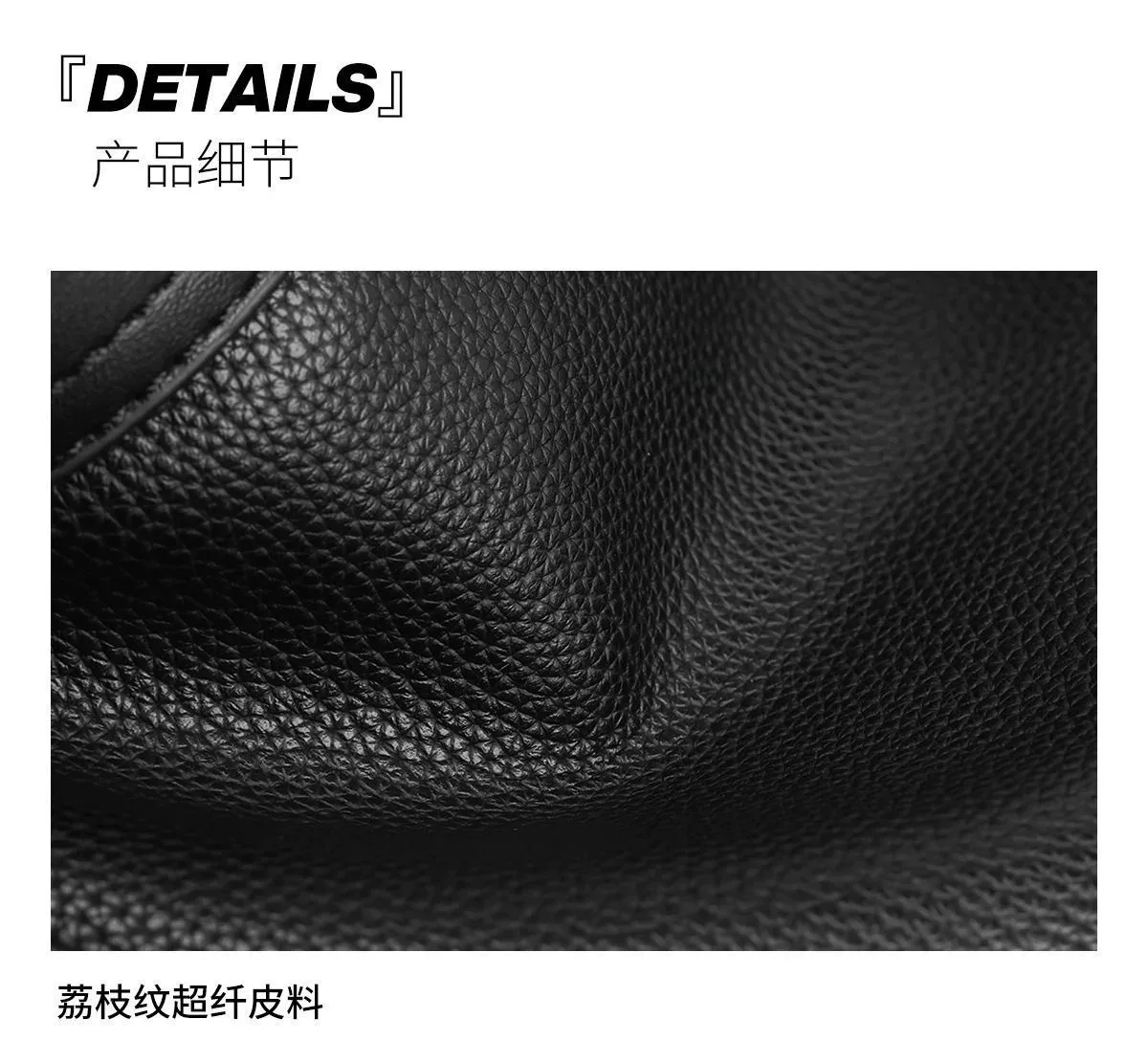 Schlichtes Design Herren-Umhängetaschen Luxuriöse Weiche Leder-Schultertaschen für Männer und Frauen Große Kapazität Unisex-Umhängetaschen – Detail 13