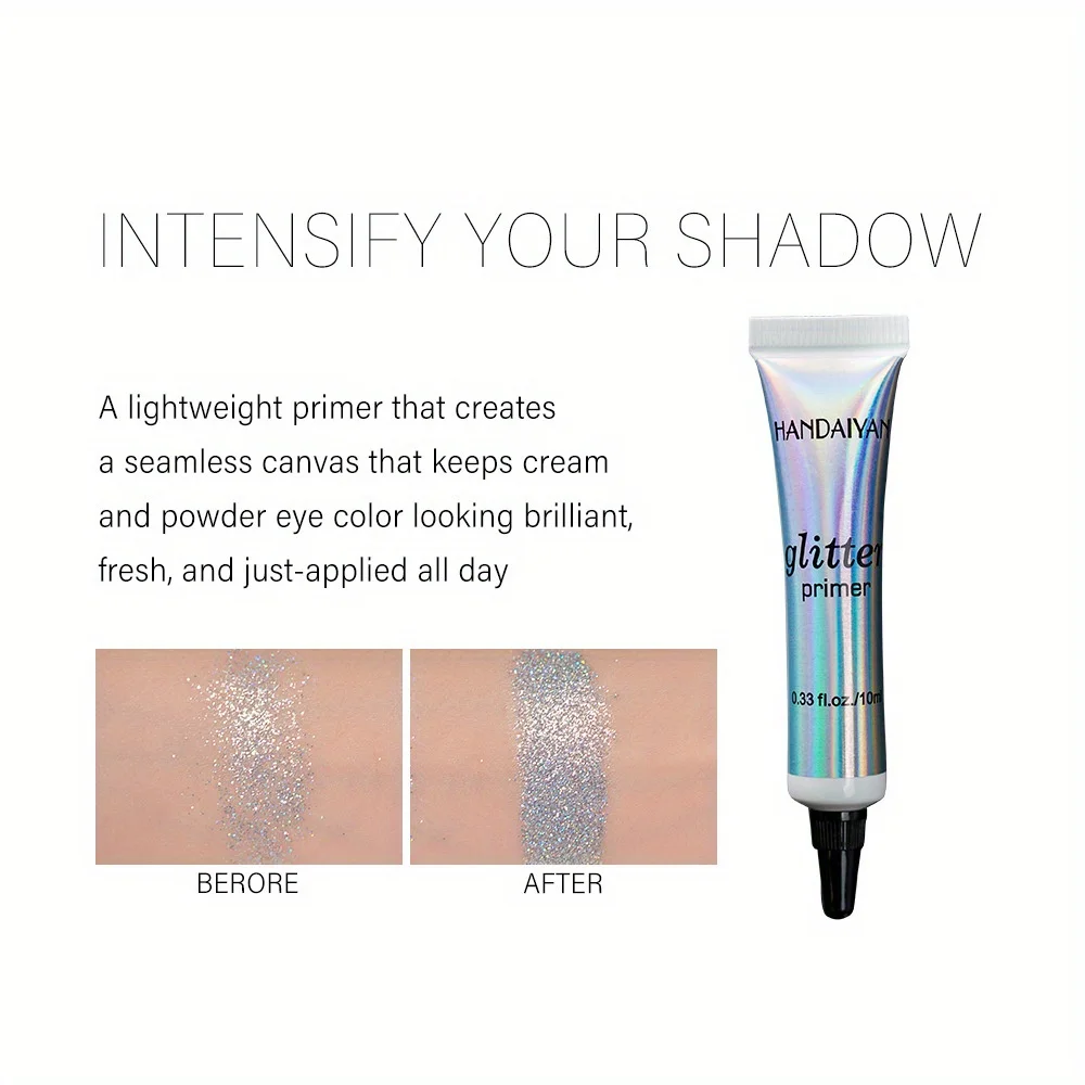 Multifunctional Glitter Primer สําหรับริมฝีปากตา Face Shimmering Eye Shadow Base Long Lasting Sparkle แต่งหน้า
