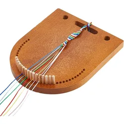 Wooden Bracelet Maker Bracelet Making Kit for Multicord Knitting Braiding Tool for Friendship Bracelet Making and DIY Jewelry