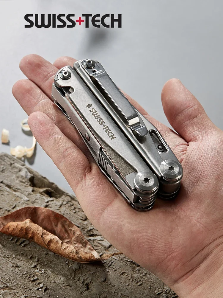 Swiss tech 18/37 in 1 klappbare Multitool-Zange Multifunktion ale Kombination werkzeug zange Klapp schere edc Outdoor-Ausrüstung