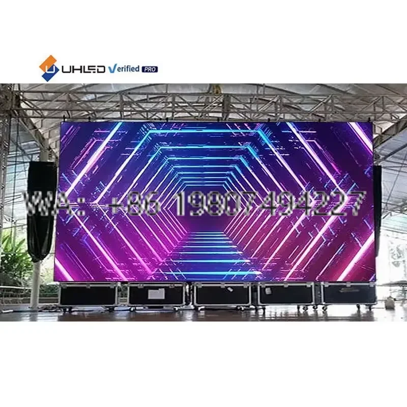 500x500mm Outdoor LED Display Screen High Refresh Rate P2.6 P2.9 P3.9 Rental LED Video Wall for Stage Event Show