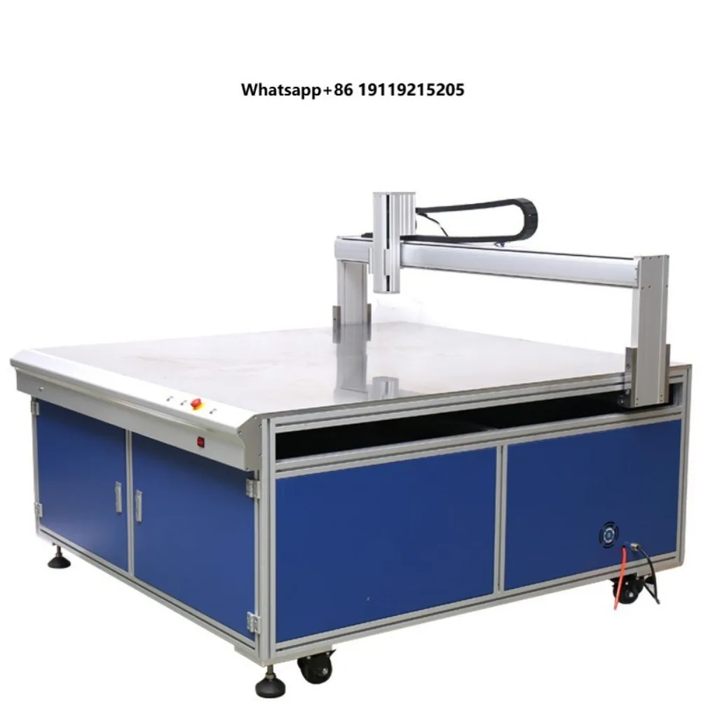 Automatic Electric Three Axis Hot Melt Glue Spray Dispensing Robot Machine Pump Gear 5L Tank CE Certified Wood Case Packaging