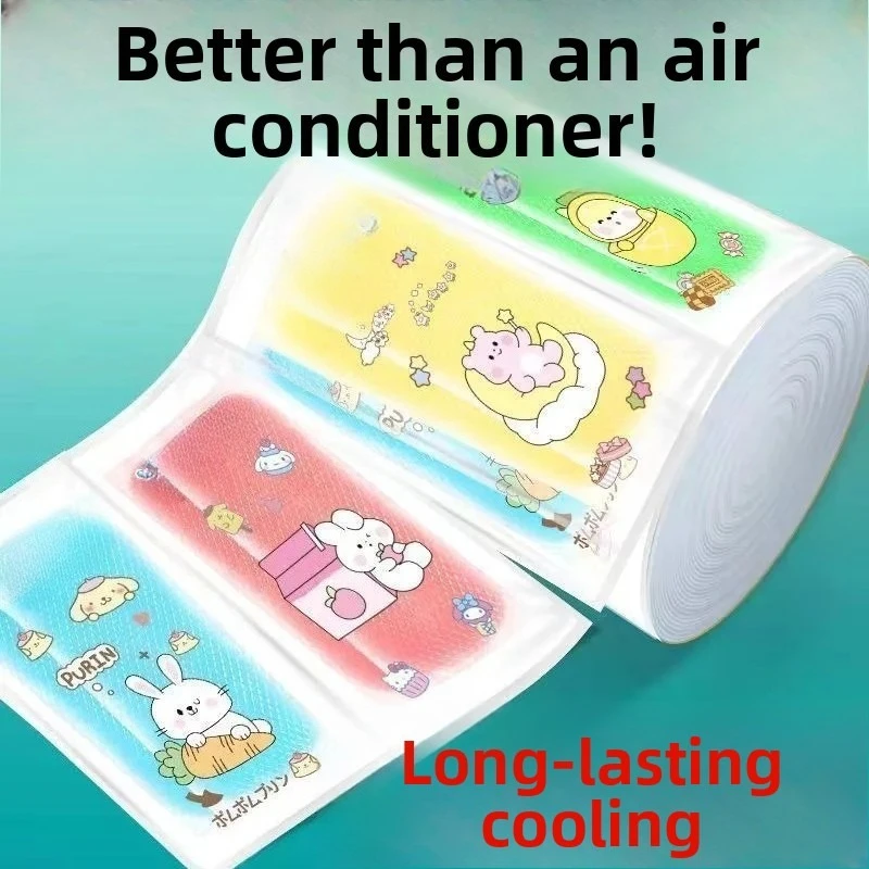 

Охлаждающие гелевые пластыри с фруктовым ароматом, новый дизайн, для студентов, военной подготовки, профилактики теплового удара и повышения бодрости