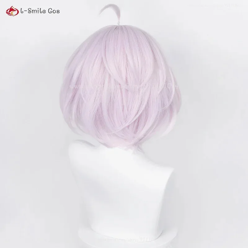 111 www أنيمي شعر مستعار تأثيري 30 سنتيمتر وردي فاتح سنجو كاواراجي أكاشي مقاومة للحرارة الاصطناعية الشعر باروكات الحفلات + ث