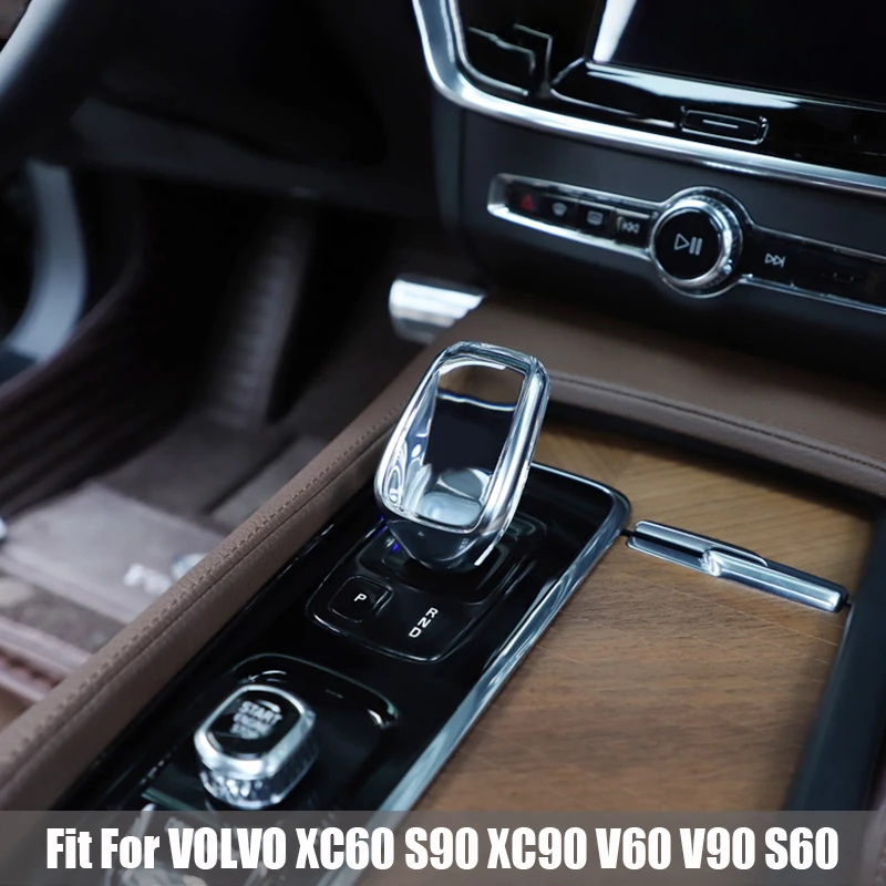 

Crystal Handle Suitable for VOLVO XC60 S90 XC90 V60 V90 S60 2016 - 2013 Modified Crystal Gear Lever Head Interior Accessories