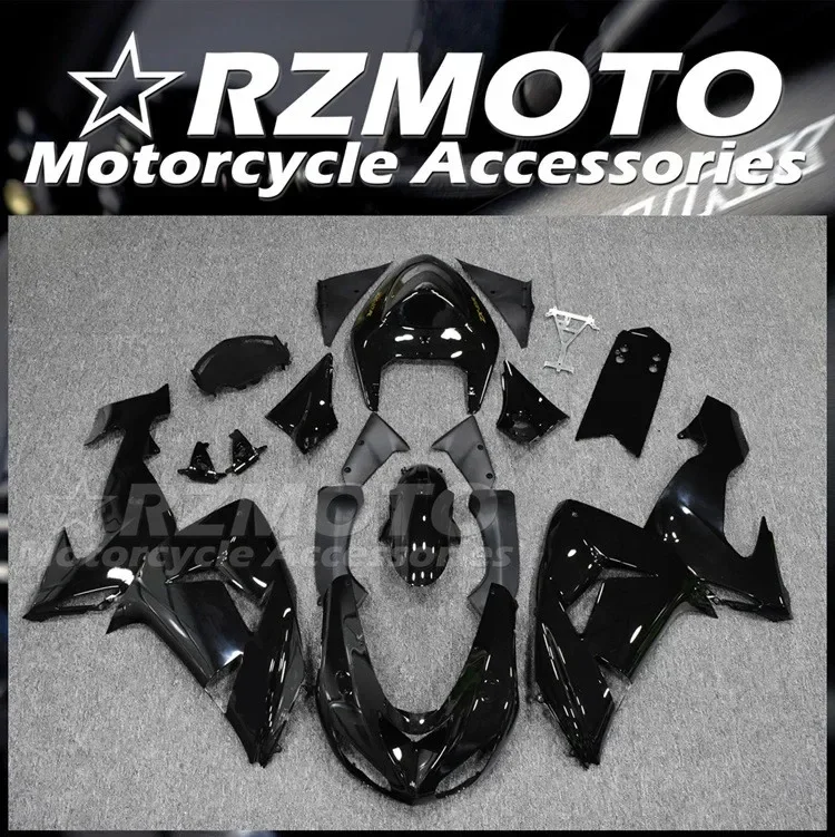 

4Gifts New ABS Injection Mold Full Fairings Kit Fit For KAWASAKI ZX-10R ZX10R 2006 2007 06 07 Bodywork Set Custom