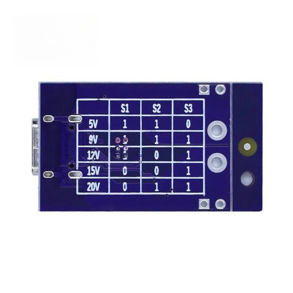 PD QC AFC Fast-Charge Trigger Board Fixed 5V 9V 12V 15V 20V Output