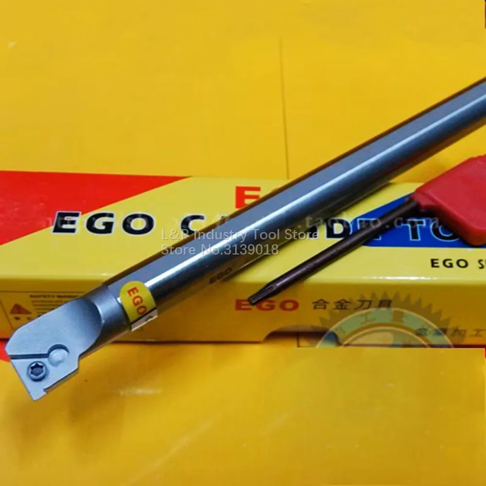 EGO Quakeproof Bore Bar Grinder For Lathe 95° S20Q-STFCR16 S25R-STFCR16 S32S-STFCR16 CNC Cutter Tool Holder For Blade TC**16T3**