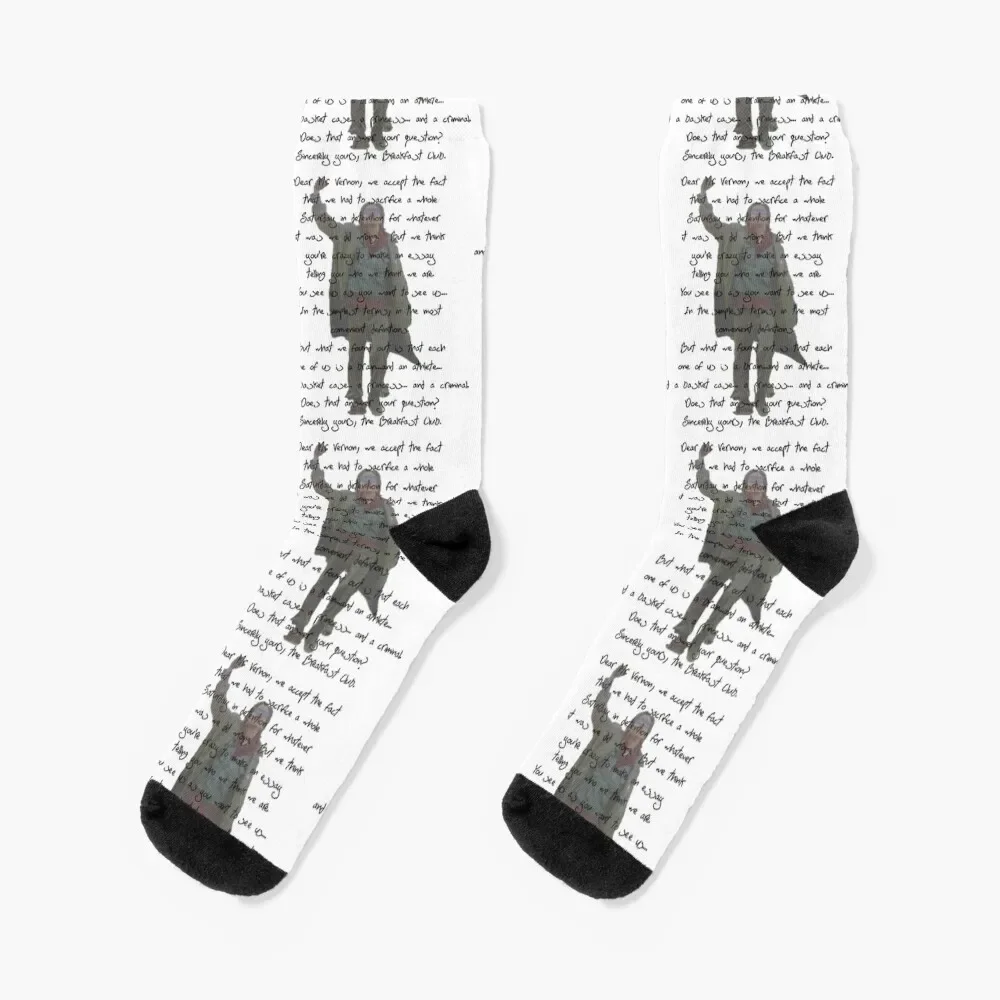 The Breakfast Club Socks Thermal man winter floor FASHION snow Men's Socks Women's