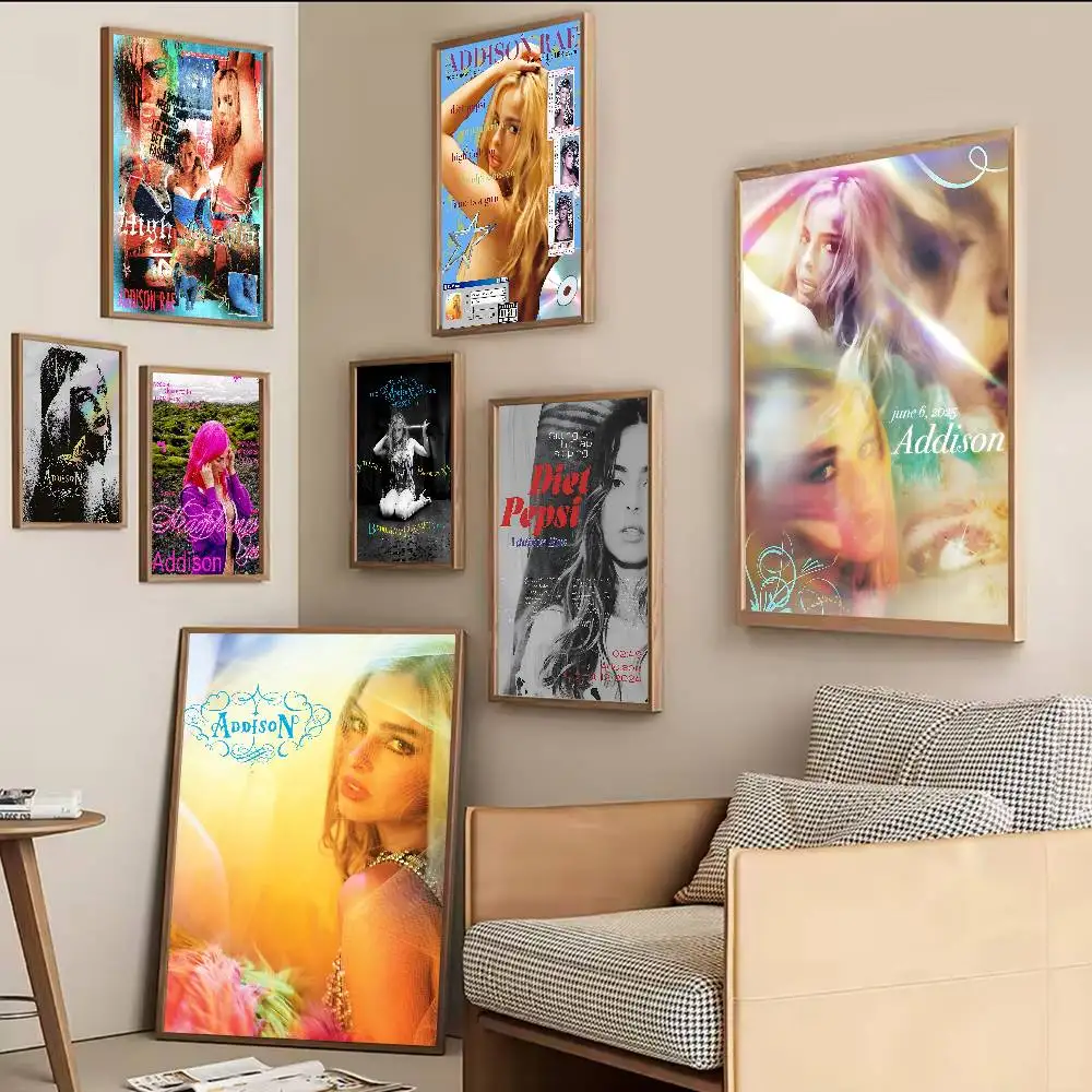 العصرية البوب المغني أديسون راي 'Diet Pepsi' جديد ألبوم Muisc لتقوم بها بنفسك لزجة المشارك خمر غرفة بار مقهى ديكور ديكور المنزل #3