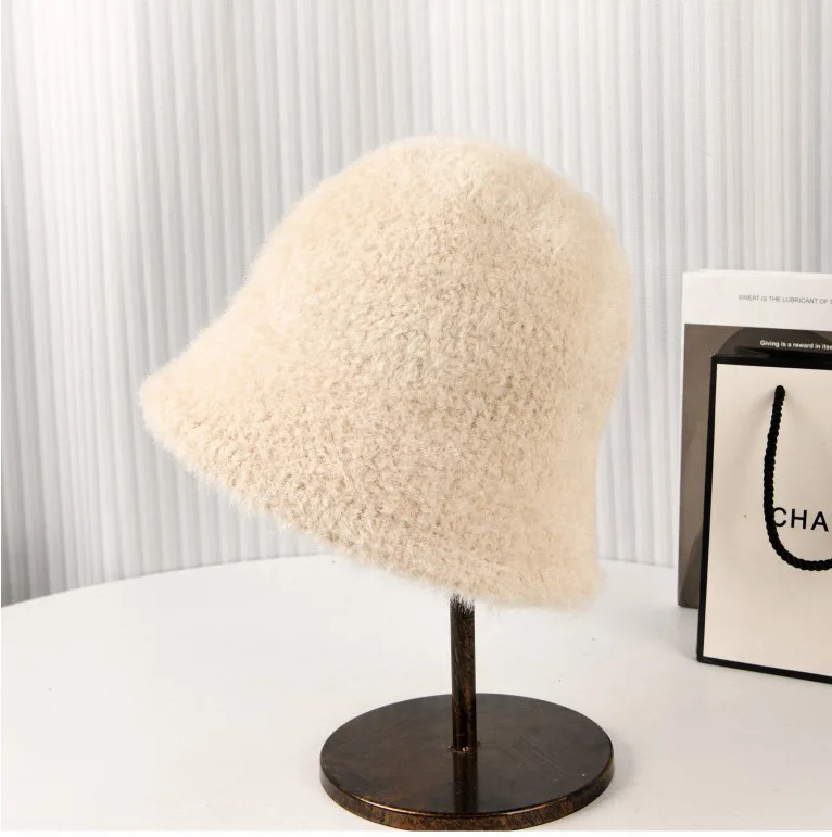 جديد الخريف الشتاء صياد قبعة للنساء بلون تنوعا رقيق الدافئة حوض قبعة موضة أنيقة أفخم قبعة بحافة في الهواء الطلق
