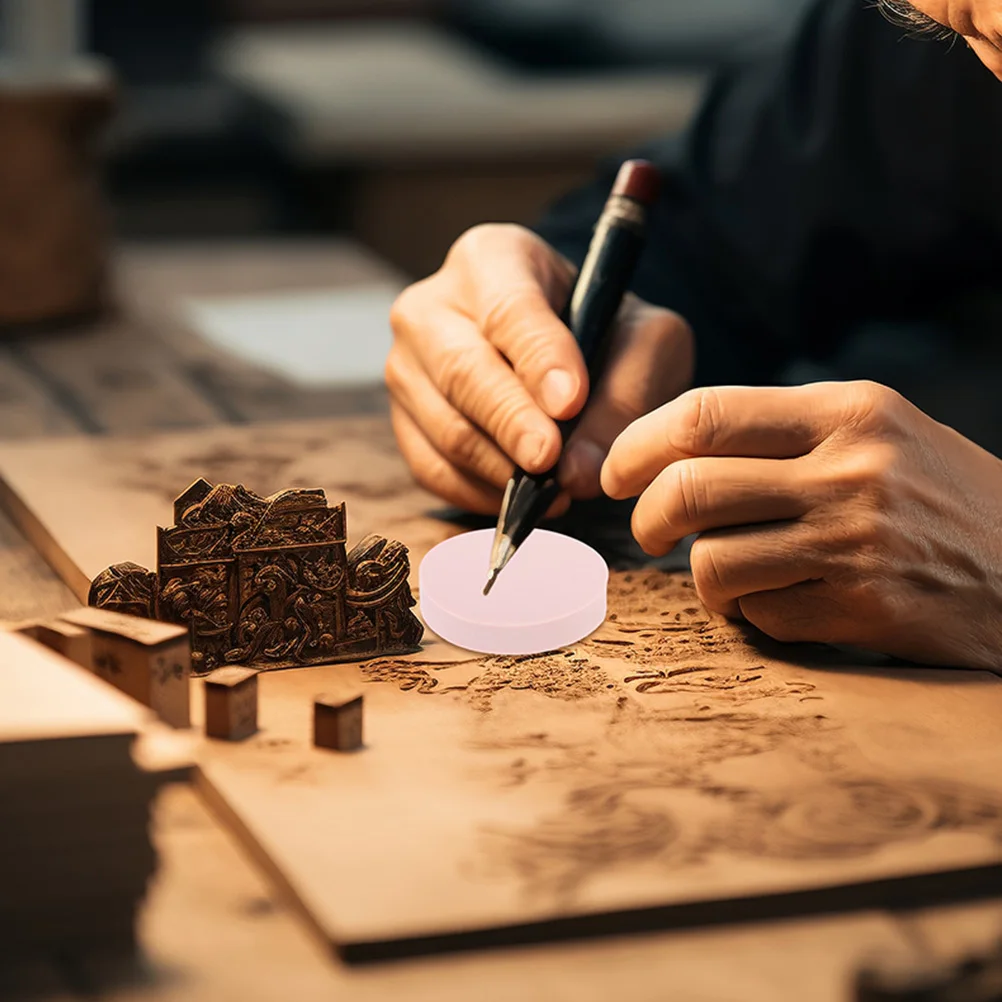 12Pcs Rubber Carving Blocks Tpr Material Smooth Edges DIY Stamp Craft Beginner Friendly Lightweight Portable Scrapbooking