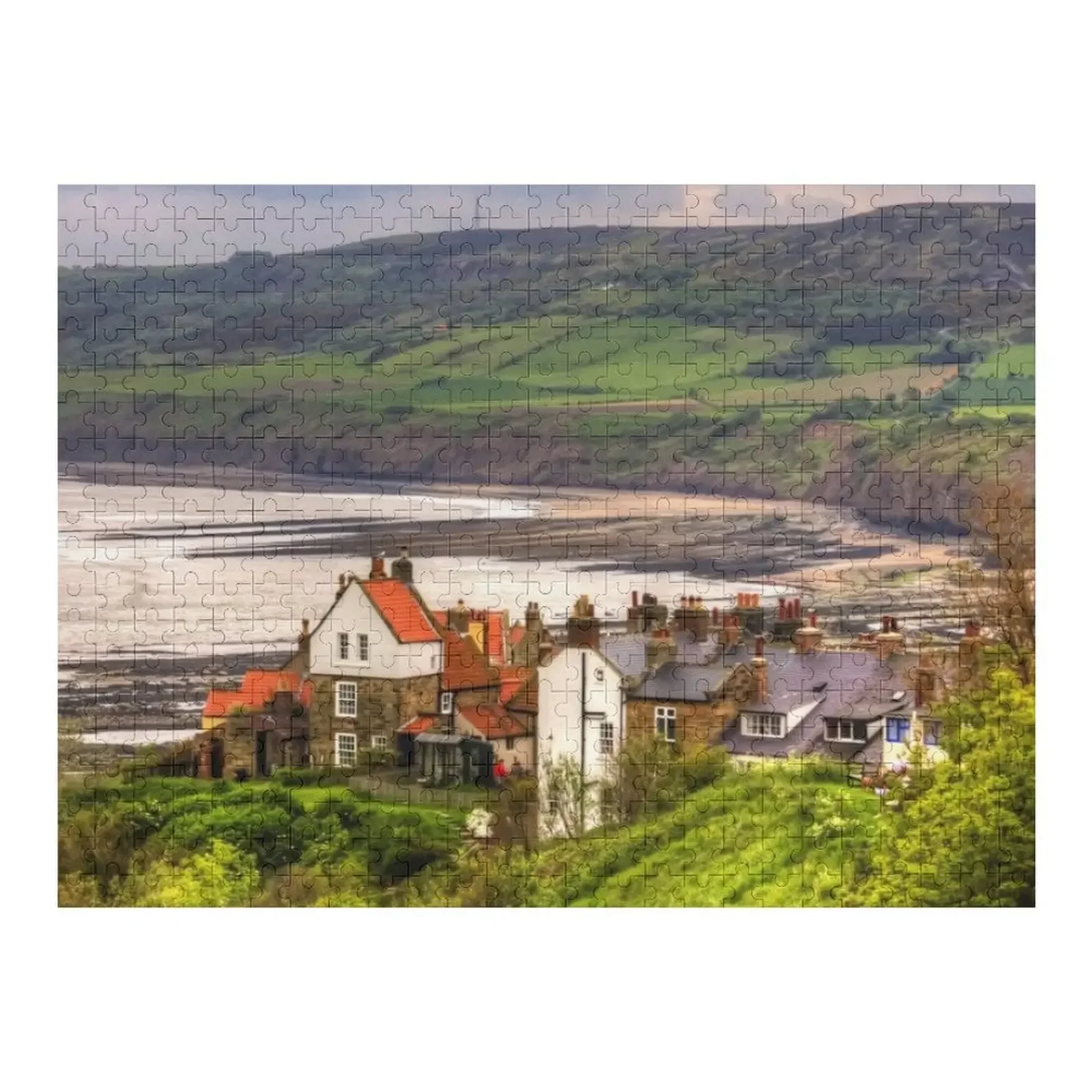 

Пазл с названием Robin Hood's Bay, деревянный пазл для взрослых