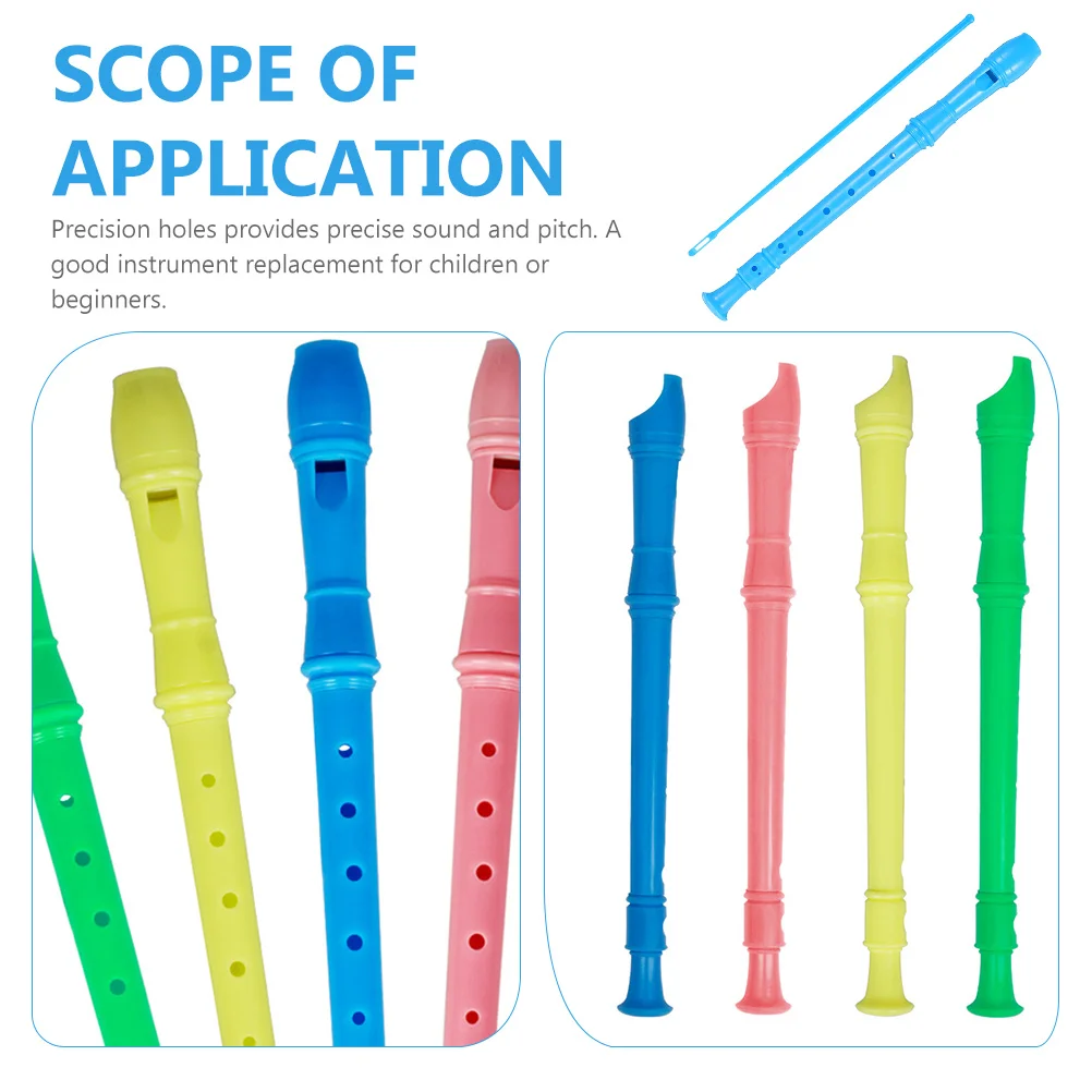 

Children Clarinet Beginner Practice 8-Hole Professional Instrument Cleaning Rod Durable ABS Material for Music Education