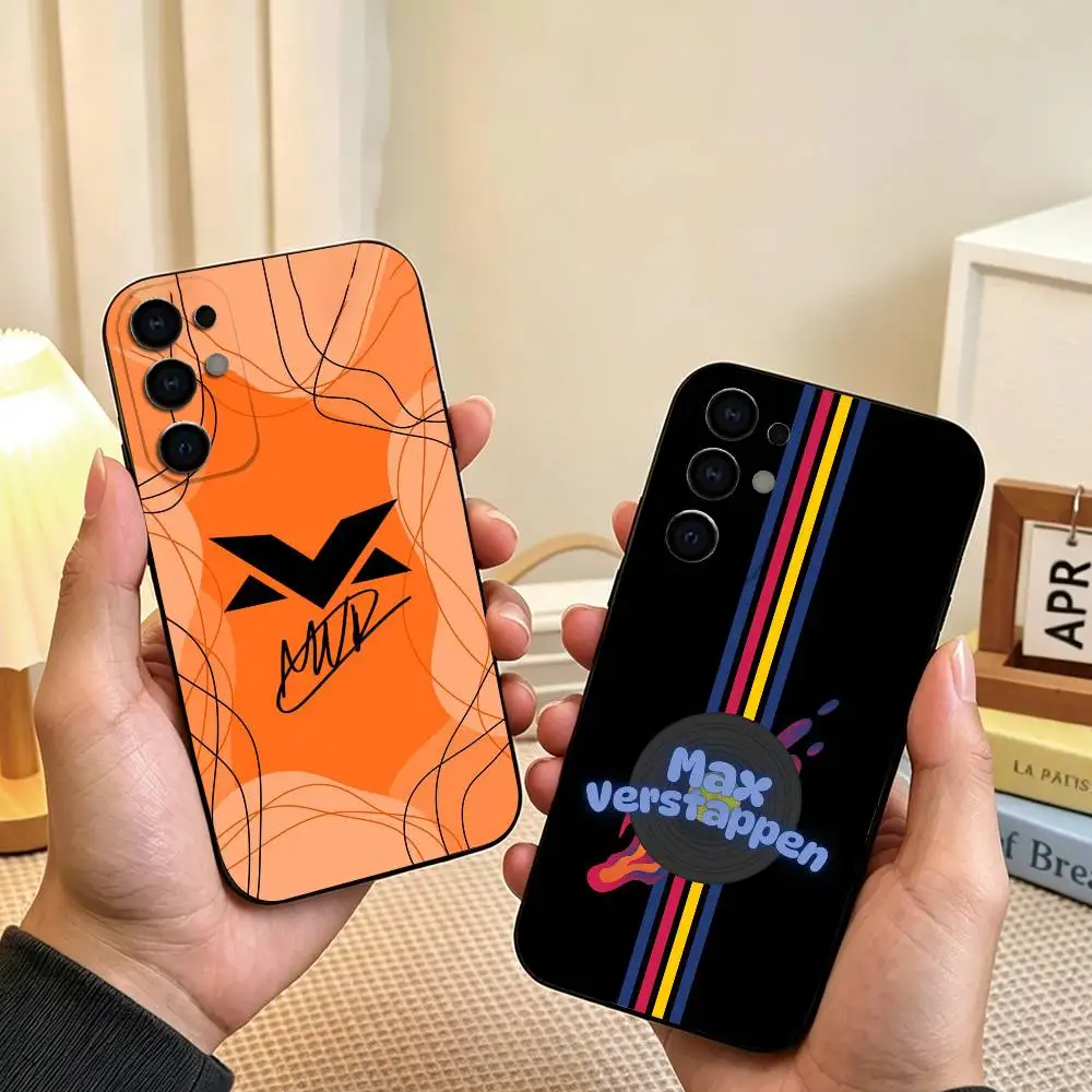 R-Racer Max V-VerstappenES  Phone Case Black Silicone Soft For Samsung S26,S25,S24,S23,S22,S21,S30,Ultra,Plus,Fe,Lite Gift