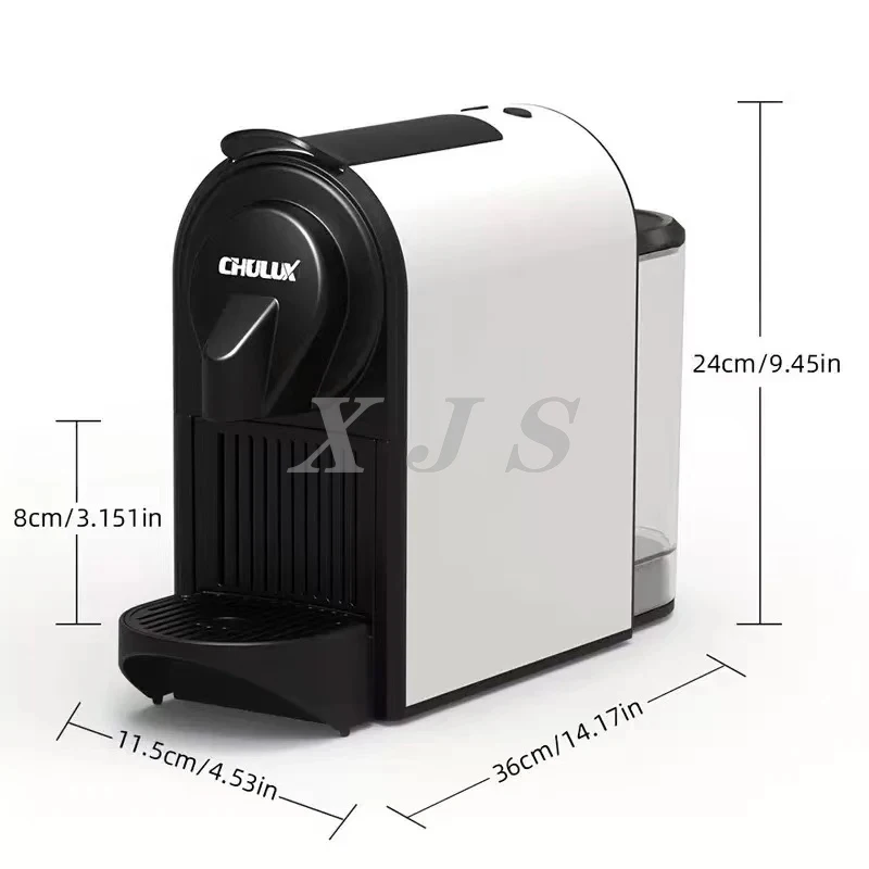 

20 Bar Fast Heating Brewer Automatic Maker Machine Espresso Coffee Office Household Hotel