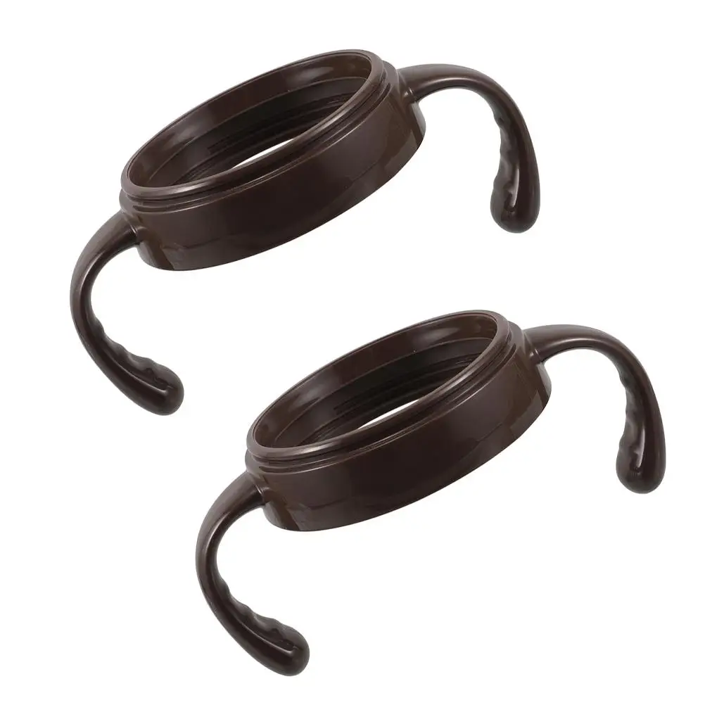 

2Pcs Baby Bottle Accessories Wide Neck PP Plastic Feeding H Lightweight Portable Compatible Replacement Parts