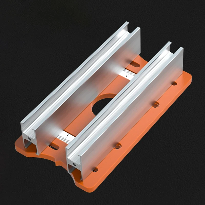 Imagem -05 - Aluminum Panel Punch Locator For Trimming Machine Slotted Bracket Invisible Fasteners Roupeiro Armário Escala 65 mm em 1