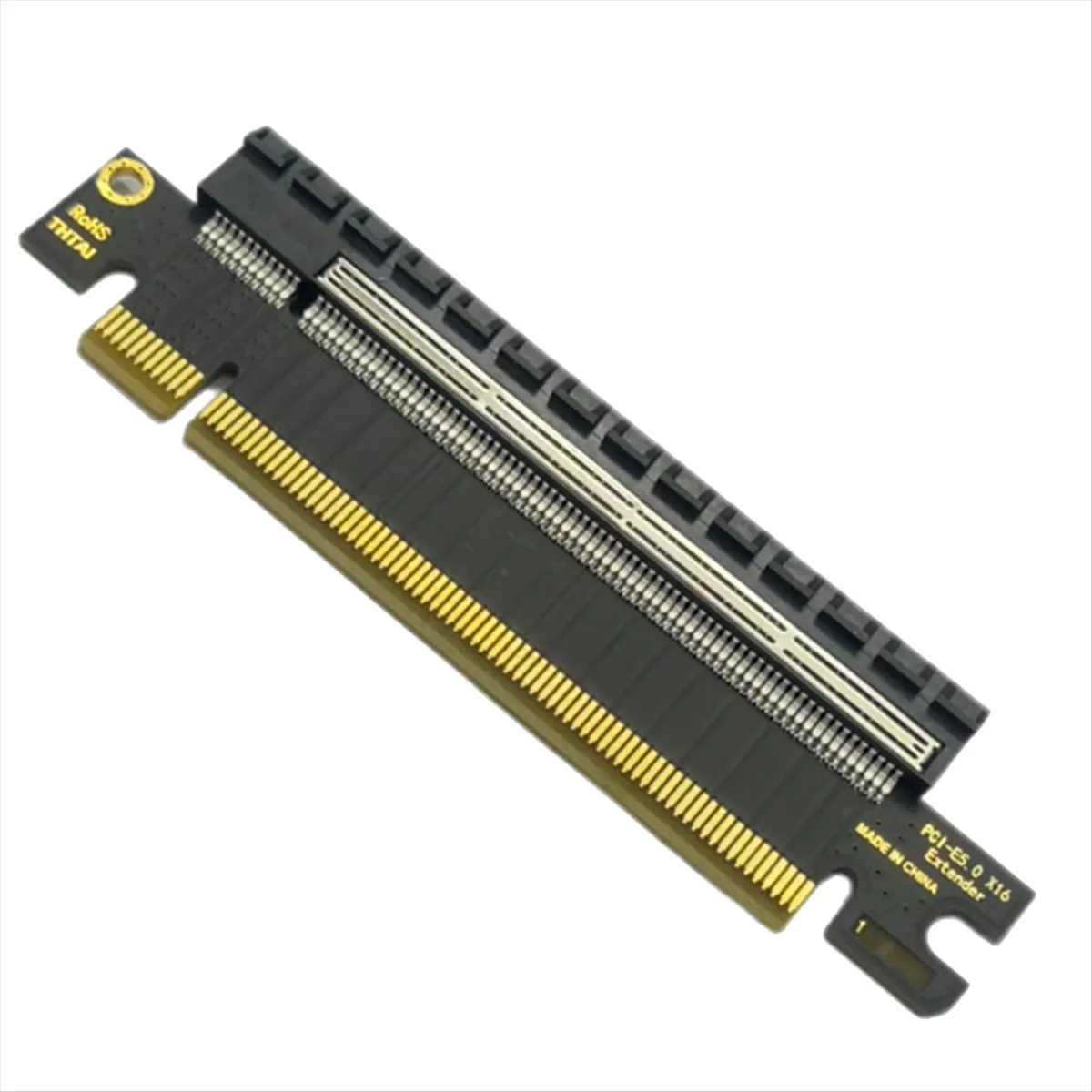 A72Z PCI Express 5.0 X16 Protective Riser Card PCI-E to PCI-E 16X Slot 180 Degree Connectors Gen3-5 PCIE X16 Convert Adapter