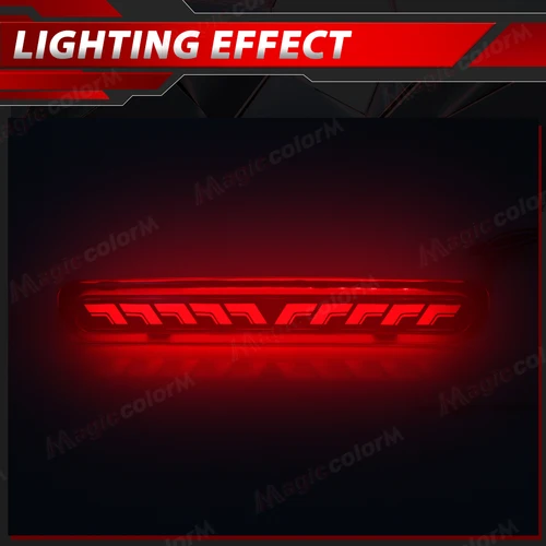 Imagen 2 del producto 1 unidad de luz LED de freno alto para Toyota Hilux Vigo 2005 2006 2007 2008 2009 2010 2011 2012 2013 2014 lámpara LED para parachoques trasero de coche 12V