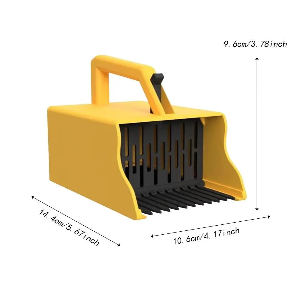Yellow Blueberry Picker Berry Picking Compact Collection Harvester Shovel Tool Convenient Sturdy PP Berry Comb Outdoor - Image 6