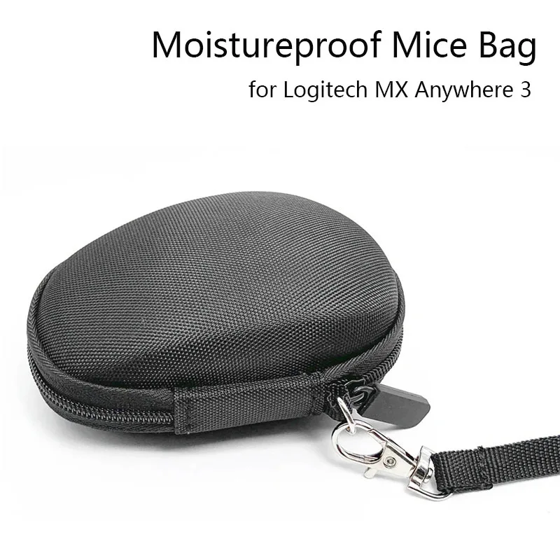 Aufbewahrungstasche zum Tragen von Mäusen, Schutzhülle für Mäuse, Hartschalenkoffer, Reisezubehör für Logitech MX Anywhere 1 2 3 Generation 2S – Detail 1